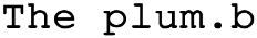 theplumb